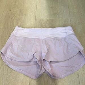 Lululemon speed up shorts. Size 4!
